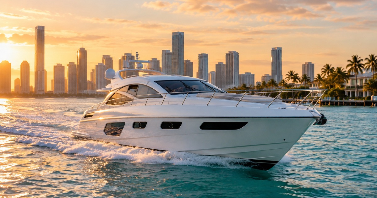 UNIQ Miami Yacht Charters – Luxury Yacht Rental in Miami